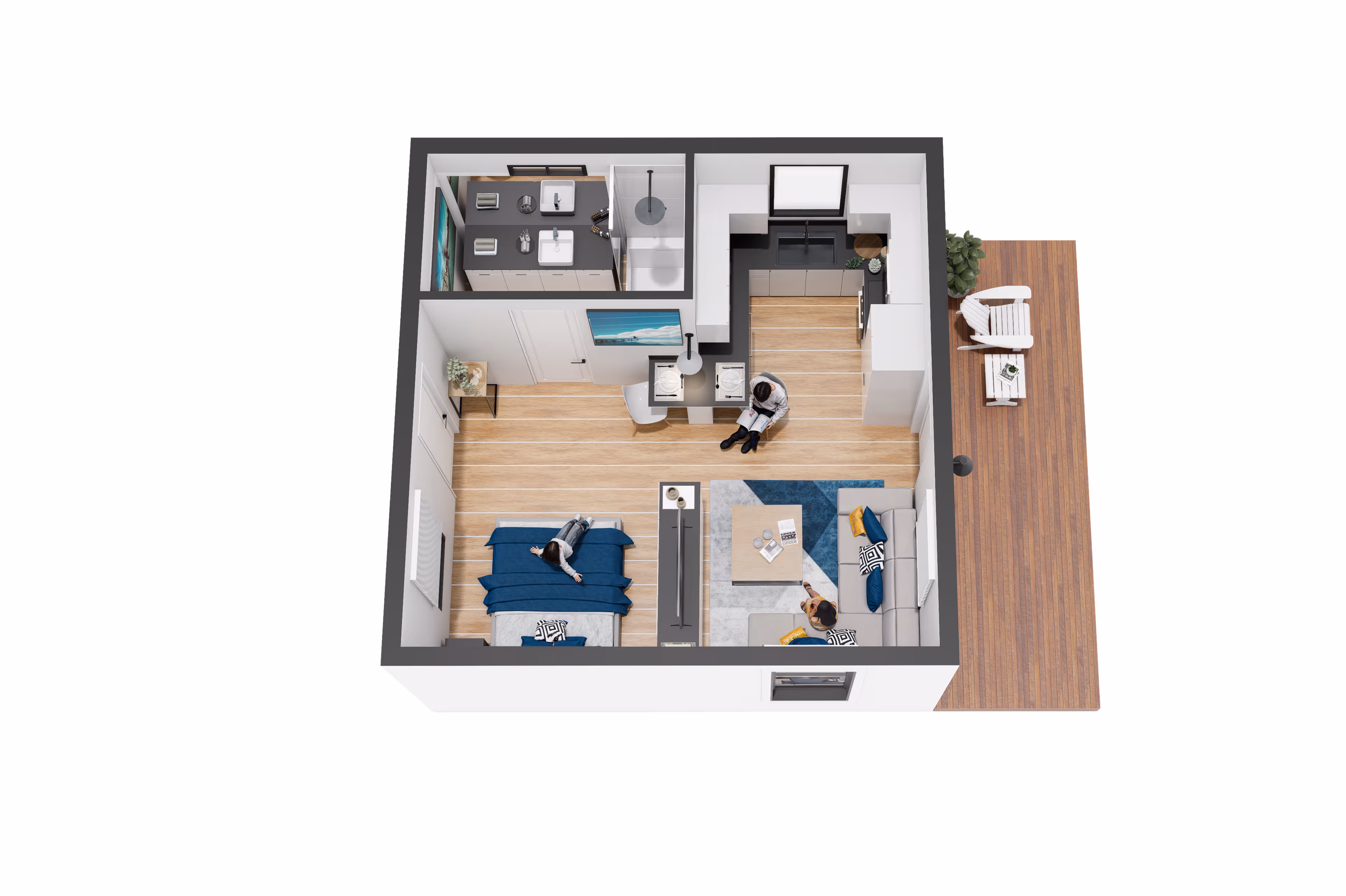 Floor plan 1 for Casita
